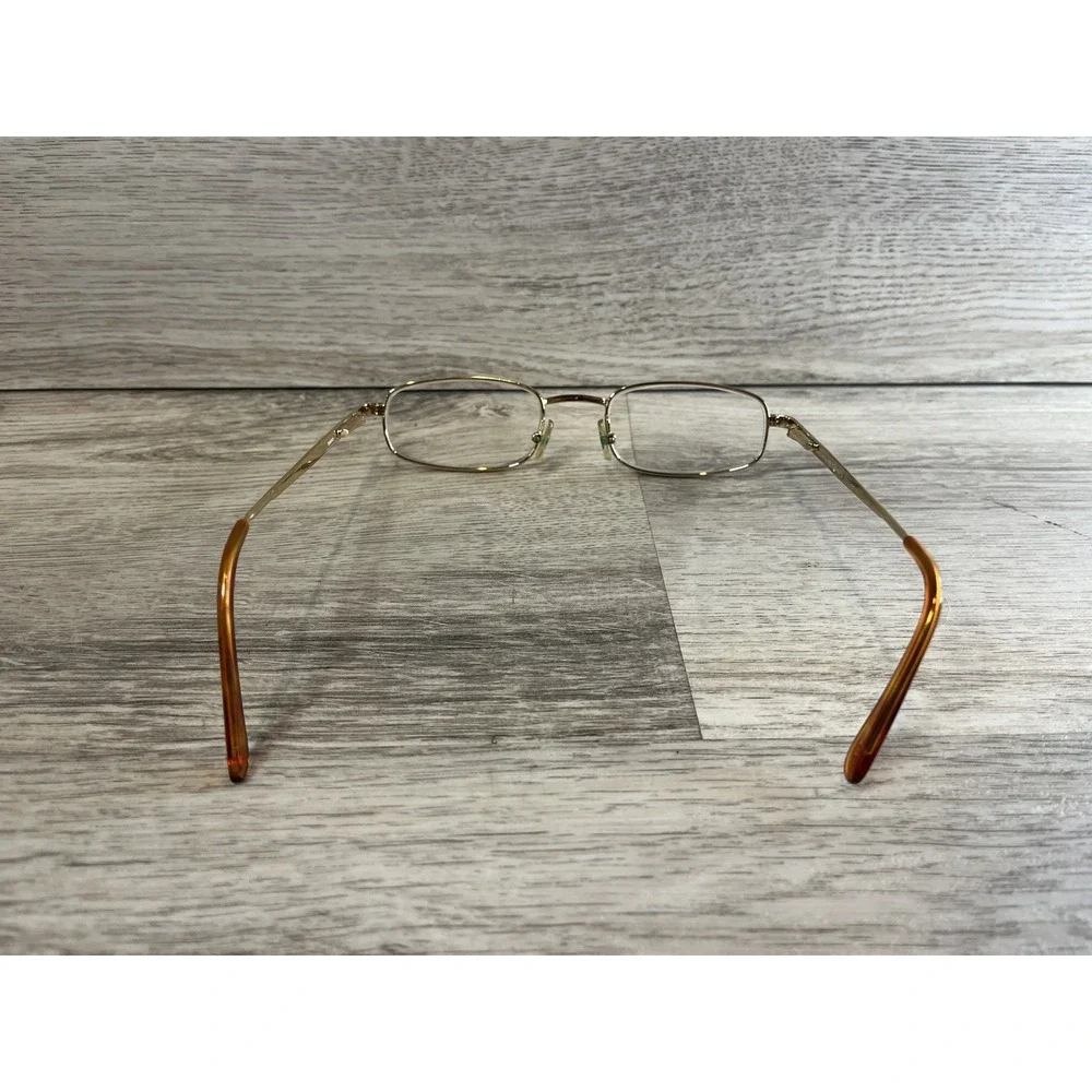 TEMPO 009 Tort Gold AUTHENTIC DESIGNER‎ EYEGLASSES 53-21-150 FRAMES ONLY